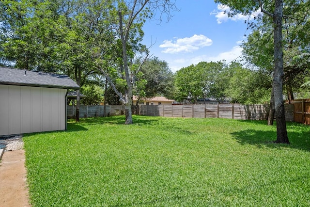 4802 Brighton Rd, Austin, TX 78745 - view of fenced backyard