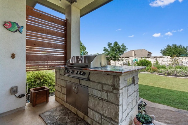 653 Coyote Creek Way, Kyle, TX 78640 - view of patio / terrace