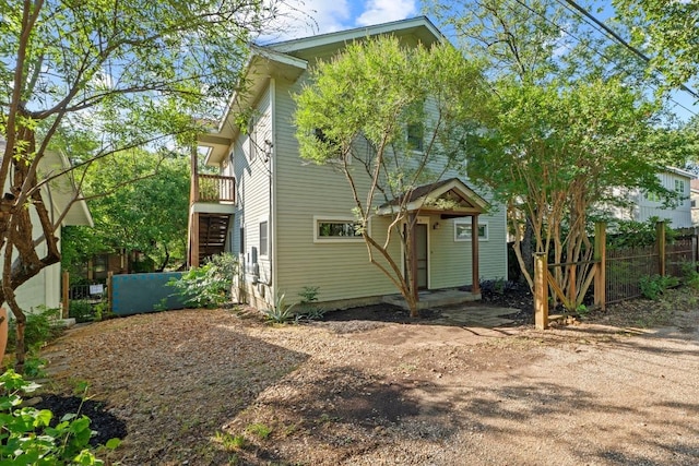 3406 Duval St, Austin, TX 78705 - back of property featuring stairs