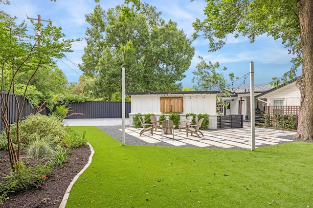 5808 Marilyn Dr, Austin, TX 78757 - view of yard featuring a patio area
