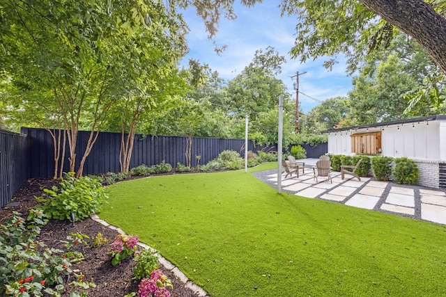5808 Marilyn Dr, Austin, TX 78757 - view of yard with a patio