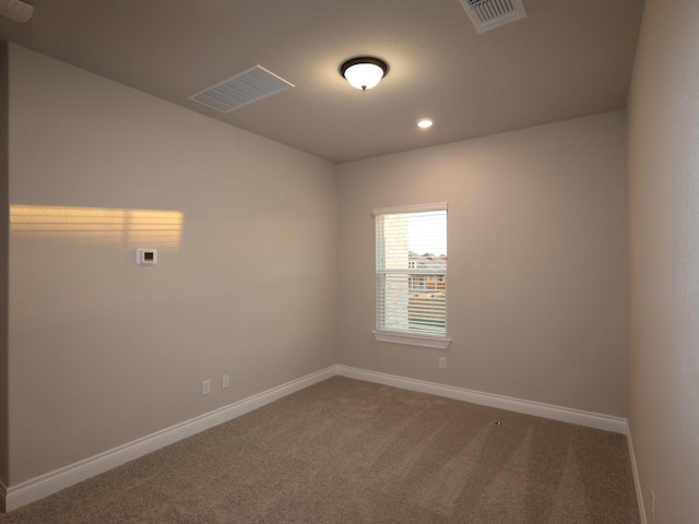 1200 Snowdrop Dr, Georgetown, TX 78628 - unfurnished room featuring carpet floors and recessed lighting