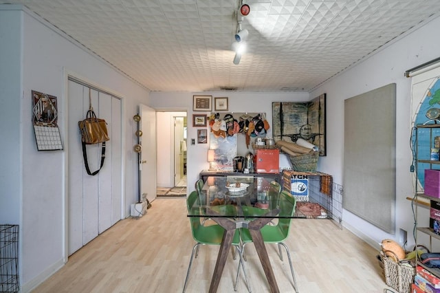 3304 Whitepine Dr, Austin, TX 78757 - dining space featuring wood finished floors and baseboards