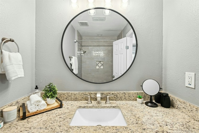 1804 Matthews Ln Unit B, Austin, TX 78745 - full bath featuring vanity and a tile shower