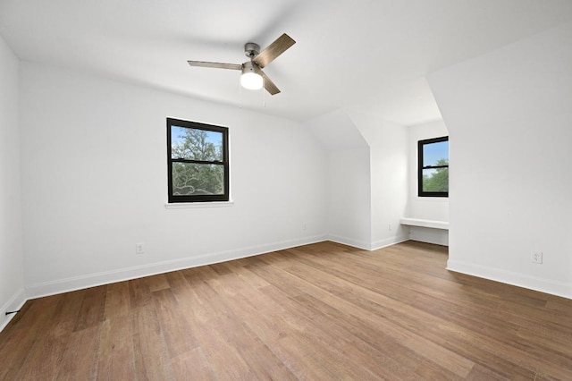 322 Mesa Oaks, Leander, TX 78641 - additional living space with wood finished floors, ceiling fan, and baseboards