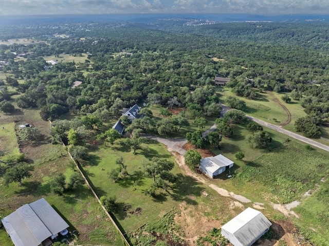 322 Mesa Oaks, Leander, TX 78641 - aerial view of property's location with a forest