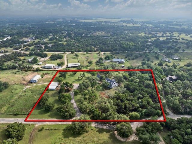 322 Mesa Oaks, Leander, TX 78641 - aerial overview of property's location with property boundaries highlighted