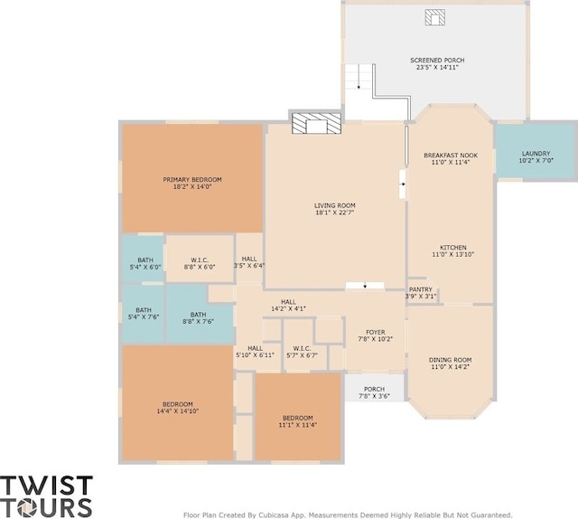 9803 Talleyran Dr, Austin, TX 78750 - room layout