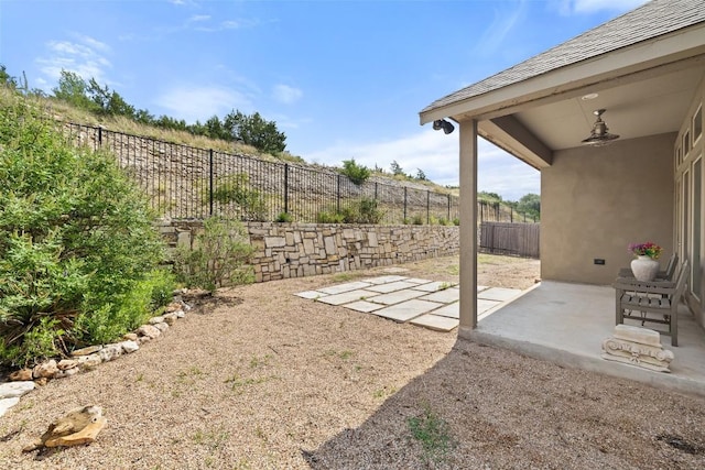 400 Saturnia Dr, Georgetown, TX 78613 - fenced backyard with a patio