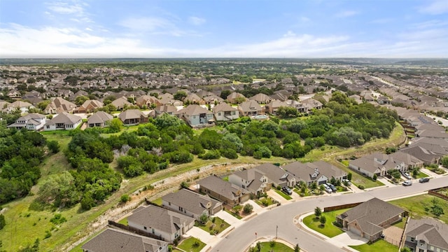 400 Saturnia Dr, Georgetown, TX 78613 - aerial overview of property's location with nearby suburban area