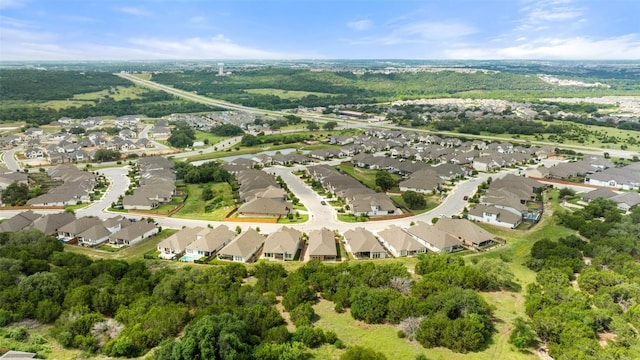 400 Saturnia Dr, Georgetown, TX 78613 - aerial view of property and surrounding area featuring nearby suburban area