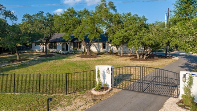 12203 Trailmaster Dr, Austin, TX 78737 - view of front of property with a gate