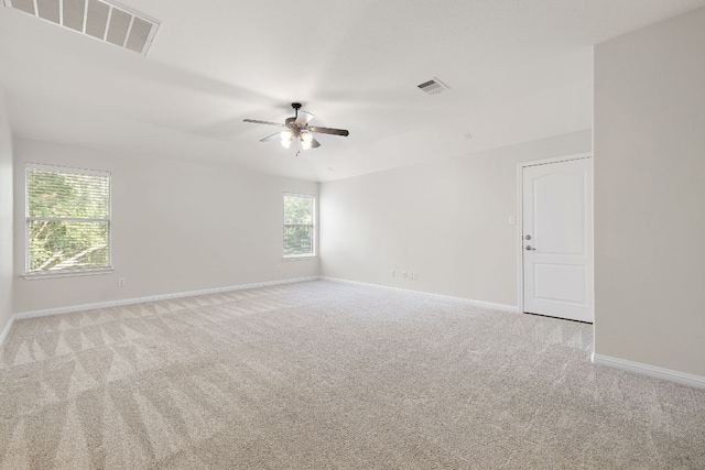 4535 Wandering Vine Trl, Round Rock, TX 78665 - carpeted empty room with ceiling fan and baseboards