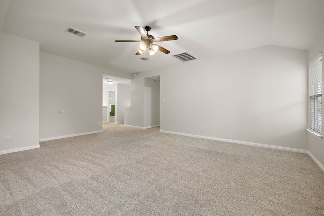 4535 Wandering Vine Trl, Round Rock, TX 78665 - empty room with ceiling fan, light colored carpet, and baseboards