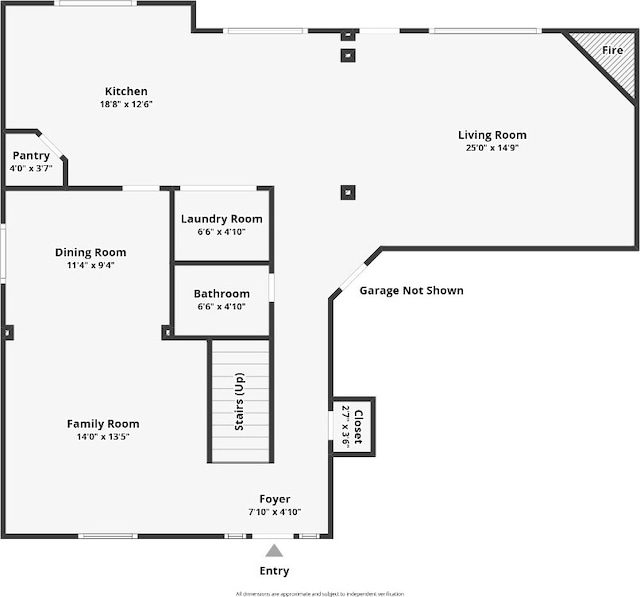 10840 Redmond Rd, Austin, TX 78739 - room layout
