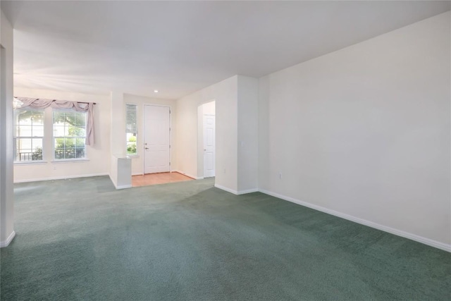 287 Red Poppy Trl, Georgetown, TX 78633 - spare room featuring carpet and baseboards