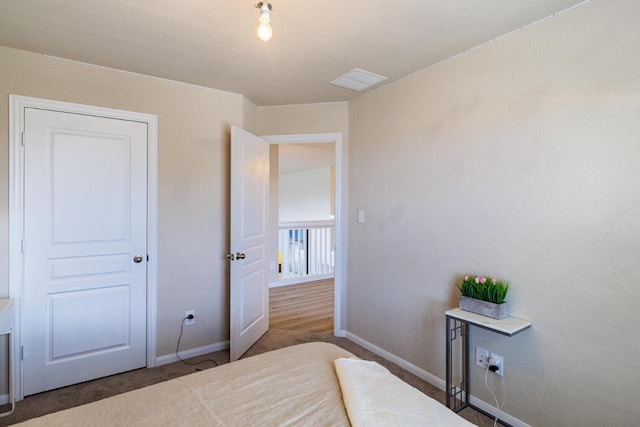 17020 Lathrop Ave, Pflugerville, TX 78660 - carpeted bedroom with baseboards