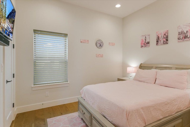 13322 Galleria Cir, Austin, TX 78738 - bedroom with wood finished floors, recessed lighting, and baseboards