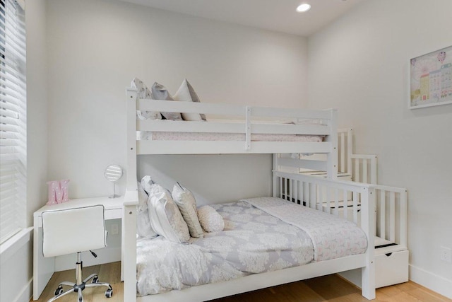 13322 Galleria Cir, Austin, TX 78738 - bedroom with wood finished floors, baseboards, and recessed lighting