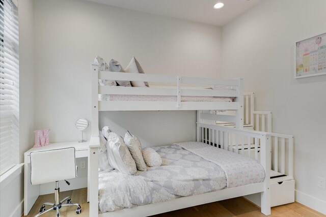 13322 Galleria Cir, Austin, TX 78738 - bedroom featuring wood finished floors and recessed lighting