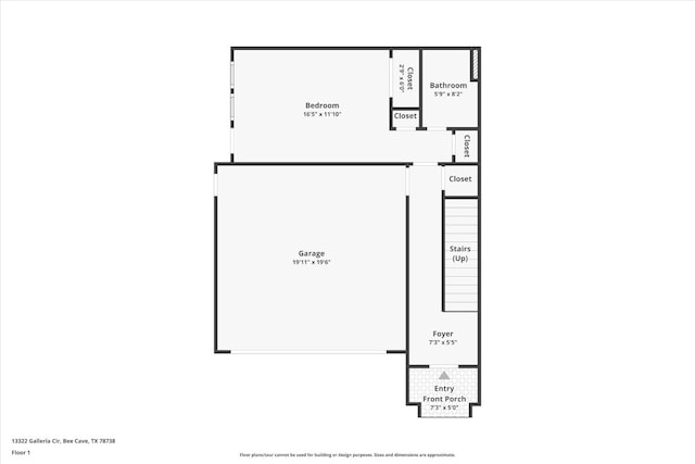 13322 Galleria Cir, Austin, TX 78738 - property floor plan
