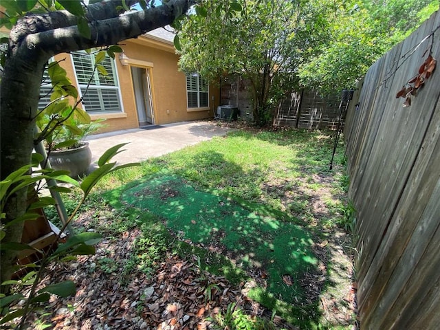 2210 Onion Creek Pkwy Unit 901, Austin, TX 78747 - fenced backyard with a patio and cooling unit