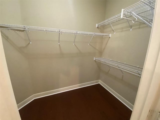 2210 Onion Creek Pkwy Unit 901, Austin, TX 78747 - spacious closet featuring wood finished floors