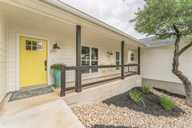 1174 Desiree St, Canyon Lake, TX 78133 - view of exterior entry with covered porch