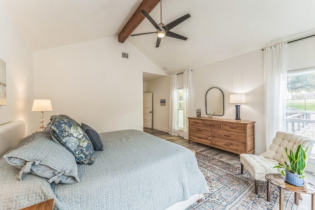 1174 Desiree St, Canyon Lake, TX 78133 - bedroom featuring wood finished floors and a ceiling fan
