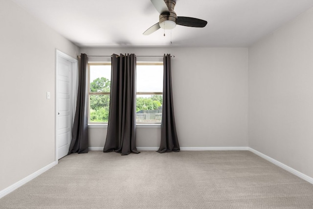 299 Diamond Point Dr, Dripping Springs, TX 78620 - empty room featuring light colored carpet and a ceiling fan