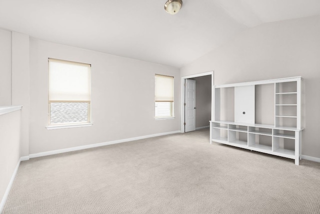 299 Diamond Point Dr, Dripping Springs, TX 78620 - unfurnished bedroom featuring vaulted ceiling and carpet flooring