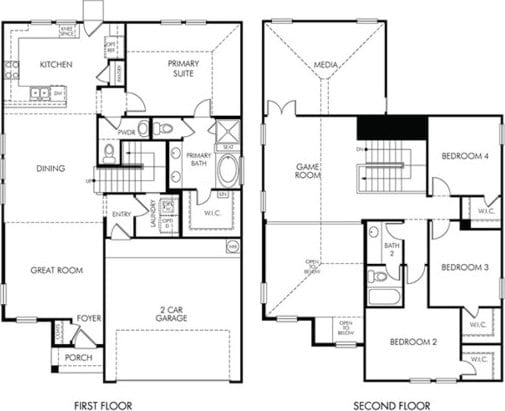 299 Diamond Point Dr, Dripping Springs, TX 78620 - view of home floor plan