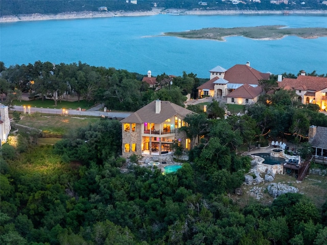 13902 Panorama Dr, Austin, TX 78732 - view of subject property featuring a large body of water