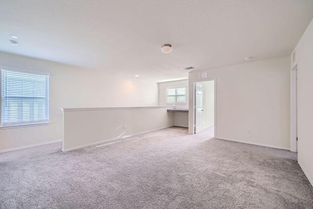 137 Green Egret Way, Leander, TX 78641 - spare room with light carpet, baseboards, and a smoke detector