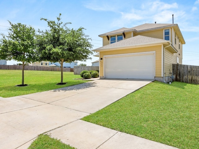 313 Pearl Way, Buda, TX 78610 - view of front of house with concrete driveway and a garage