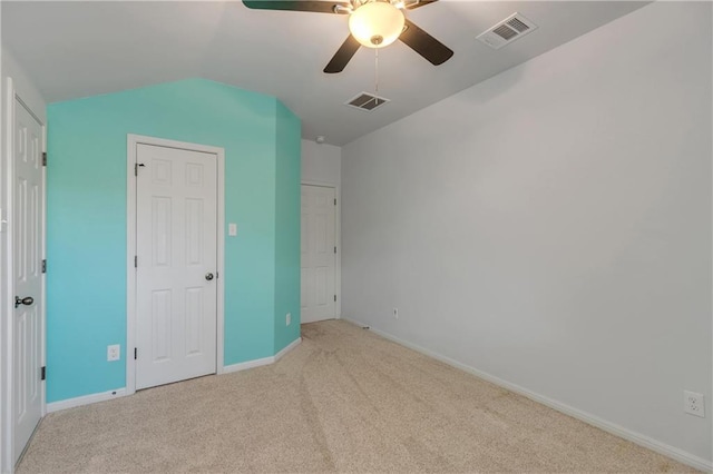 1911 Nelson Ranch Loop, Cedar Park, TX 78613 - unfurnished bedroom with lofted ceiling, carpet, baseboards, and ceiling fan