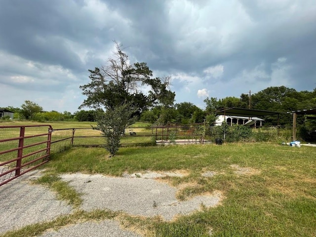 5001 Blue Bluff Rd, Austin, TX 78724 - view of yard with a view of countryside