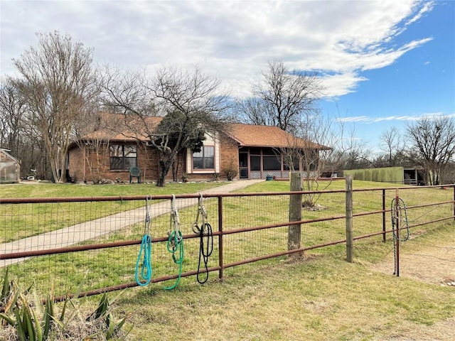 5001 Blue Bluff Rd, Austin, TX 78724 - ranch-style house with brick siding