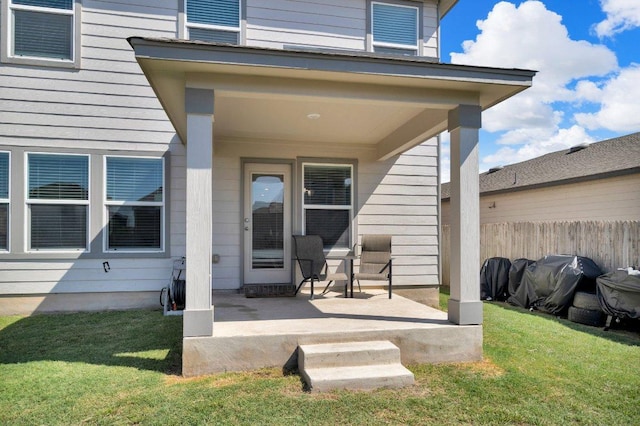 18909 James Carter Jr St, Manor, TX 78653 - doorway to property featuring a patio