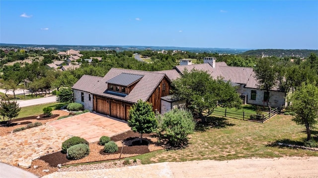 114 Turning Stone Cir, Fredericksburg, TX 78624 - view from above of property