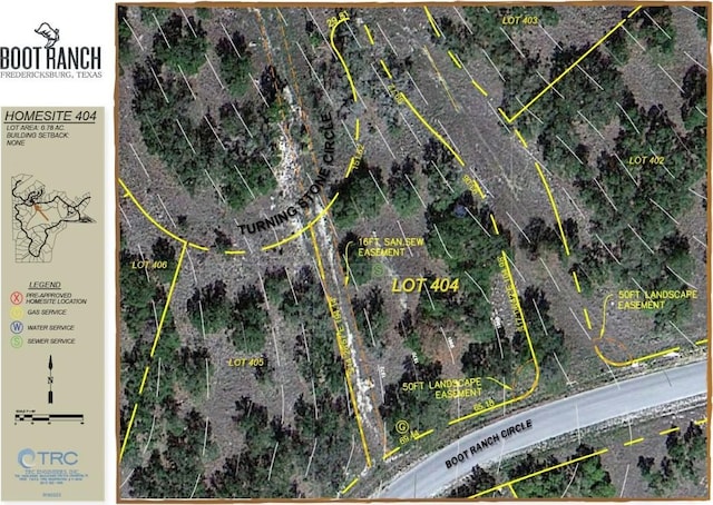114 Turning Stone Cir, Fredericksburg, TX 78624 - map of property location