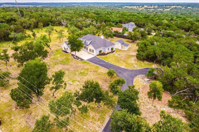 1033 Castleway Rd, New Braunfels, TX 78132 - view of subject property featuring a forest