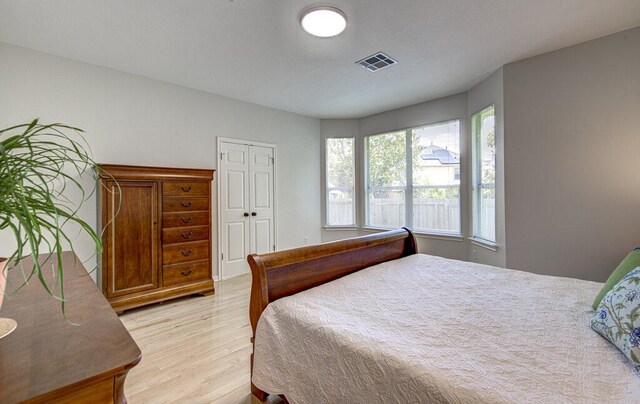 15053 Haley Holw, Austin, TX 78728 - bedroom featuring light wood-style floors and a closet