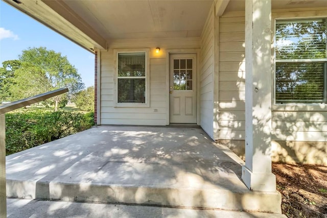 201 Murchison Dr, Cedar Creek, TX 78612 - property entrance with a patio