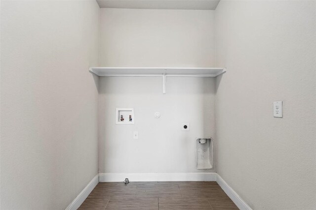 7709 Menchaca Rd Unit 14, Austin, TX 78745 - laundry room with gas dryer hookup, washer hookup, and electric dryer hookup