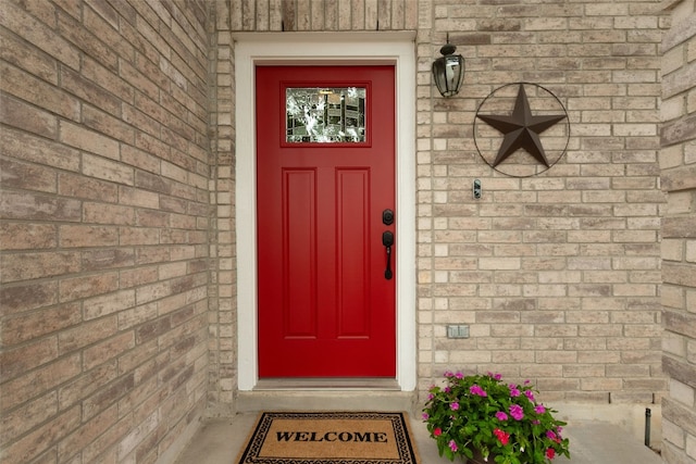 2105 Zeppelin Dr, Cedar Park, TX 78613 - entrance to property featuring brick siding