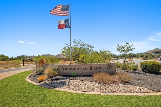 143 Pink Granite Blvd, Dripping Springs, TX 78620 - community sign featuring a yard