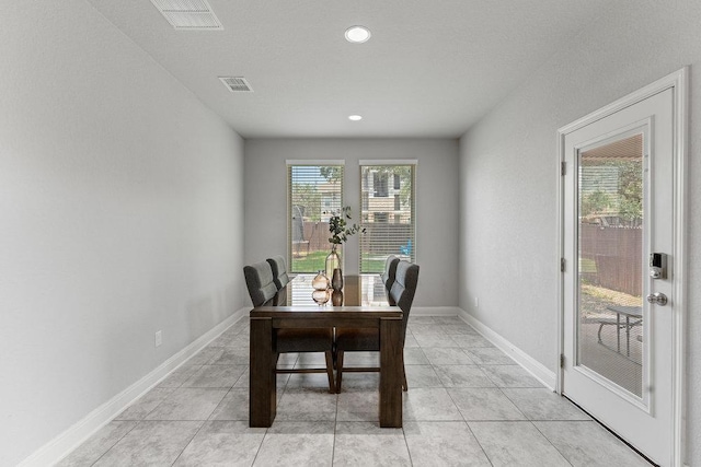 13911 Tribeca, San Antonio, TX 78245 - office space with light tile patterned floors, baseboards, and recessed lighting