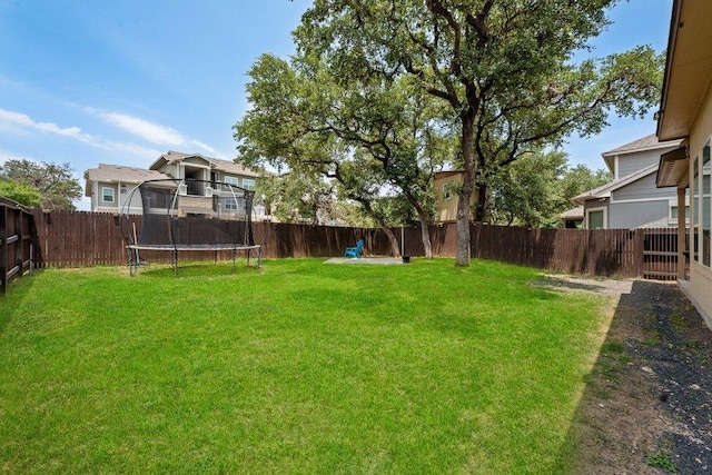 13911 Tribeca, San Antonio, TX 78245 - view of yard with a trampoline