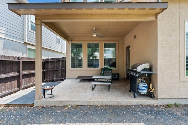 13911 Tribeca, San Antonio, TX 78245 - view of patio featuring a grill
